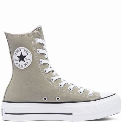 Férfi Converse Color Extra High Platform Chuck Taylor All Star Platform Cipő CO1796504 Világos Khaki